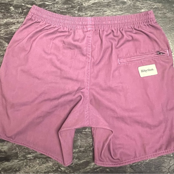 Rhythm Purple Drawstring Shorts - Picture 2 of 2